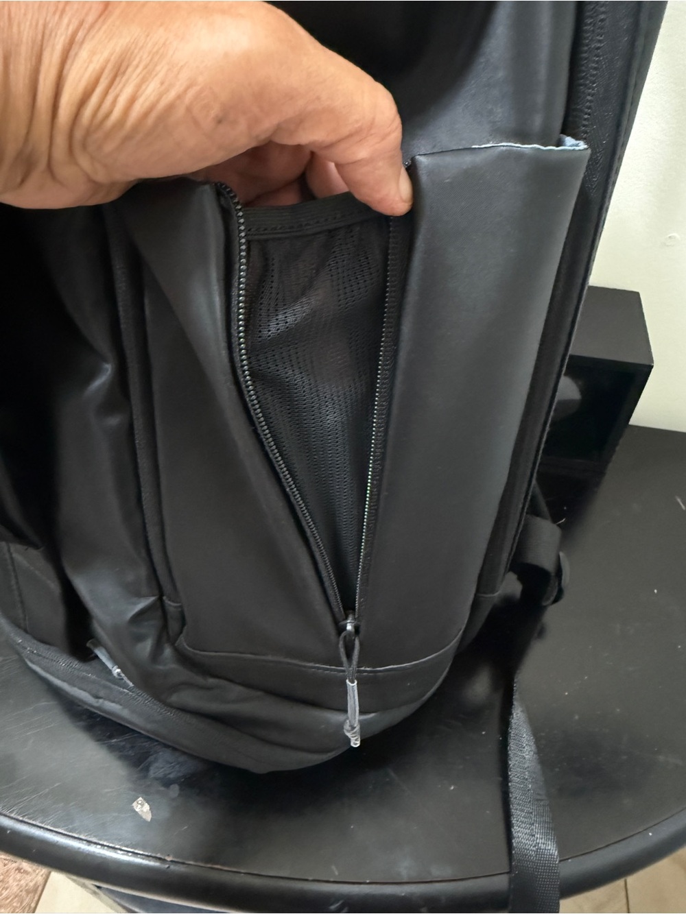 Jordan Black Men's Athletic Backpack with Subtle Jumpman - Picture 15 of 15
